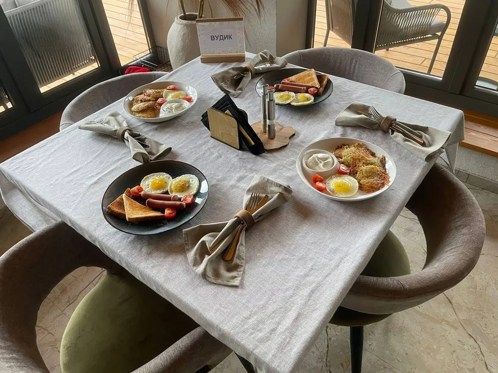 Домик Вуд Вуд с сибирским чаном и завтраком