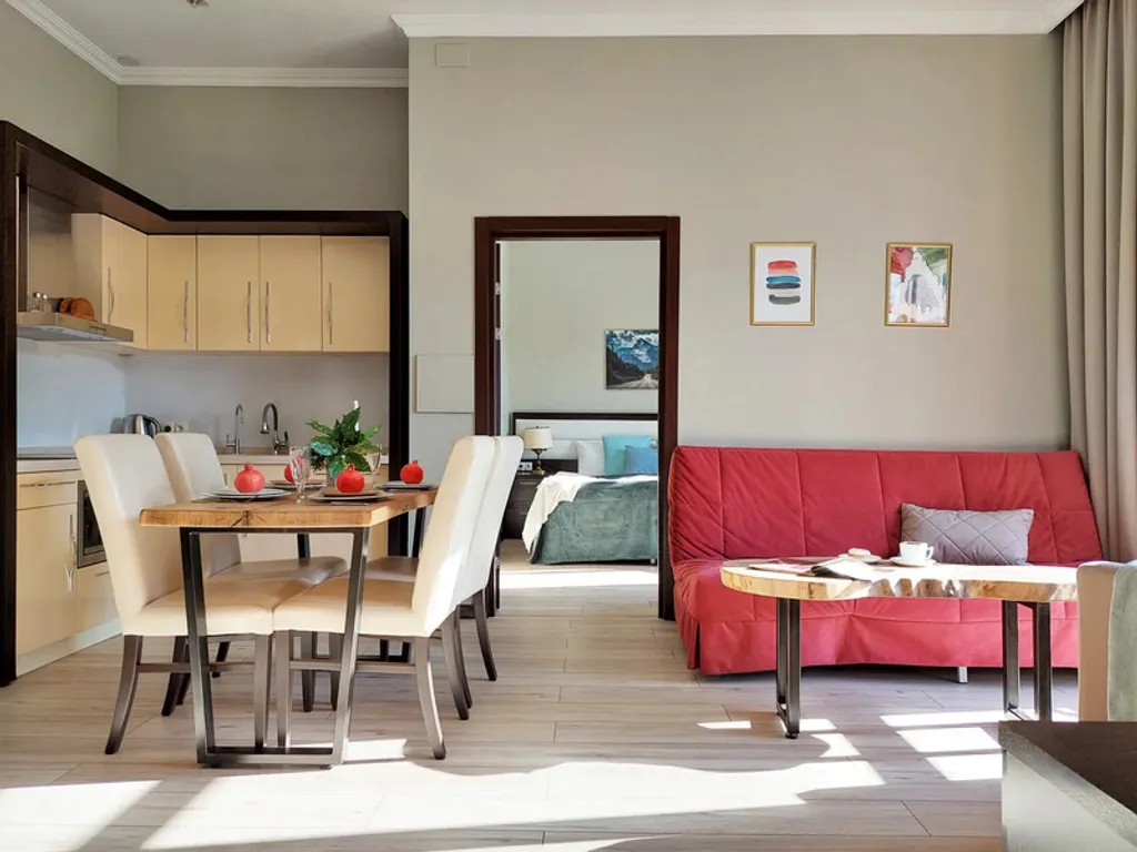 Квартира Уютное гнездышко с видом на главную ёлку Красной Поляны — аренда посуточно в Эсто-Садок