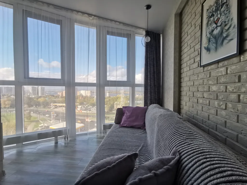 Квартира с панорамным видом на Волгу в ЖК Арго