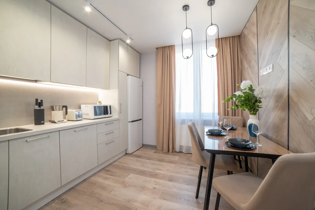 1-комнатная квартира около метро Чкаловская для 4 гостей