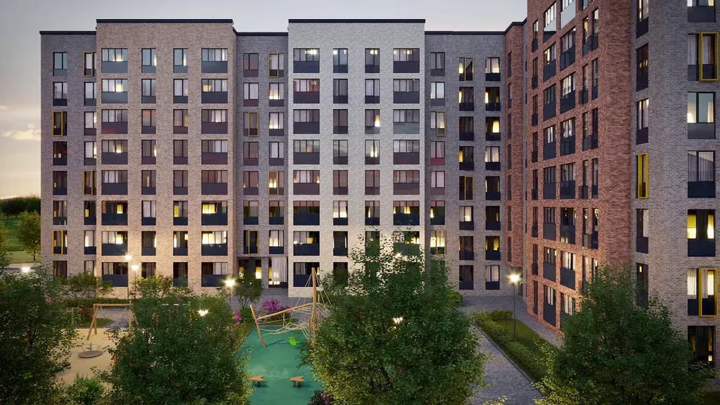 Светлая студия на двоих в ЖК Миниполис Дивное