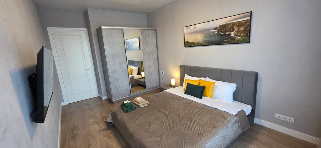 Квартира Утонченная евродвушка у Мещерского парка с видом на лес — аренда посуточно в Одинцово