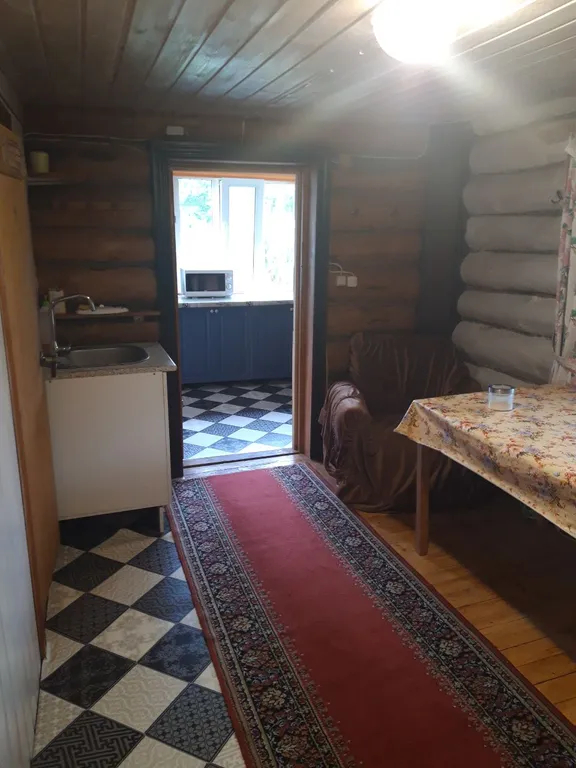 Дом-баня у озера