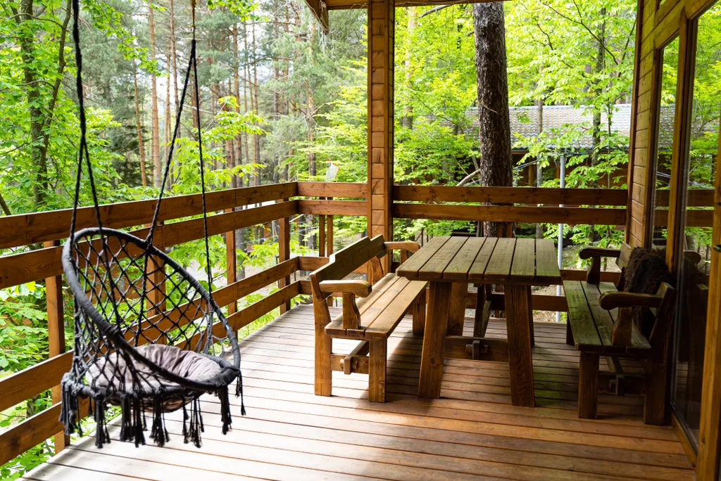 Коттедж Коттедж Шале в лесу (до 4-х человек) — Архыз