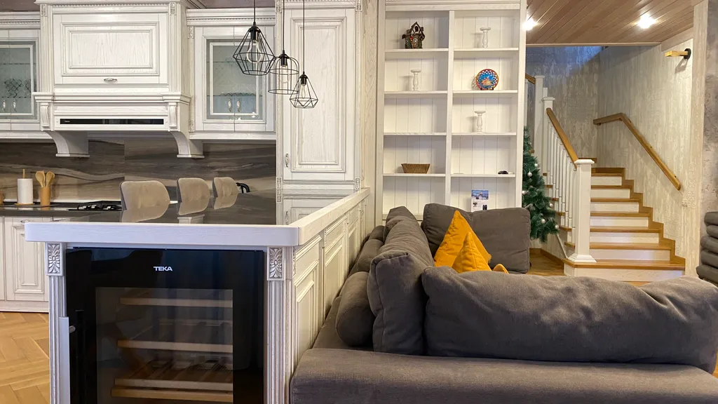 Коттедж Шале с бассейном и баней — Красная Поляна