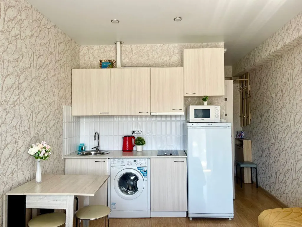 Квартира с видом на море с просторной обеденной зоной