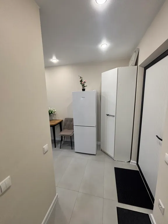 Уютная студия с красивым видом на город