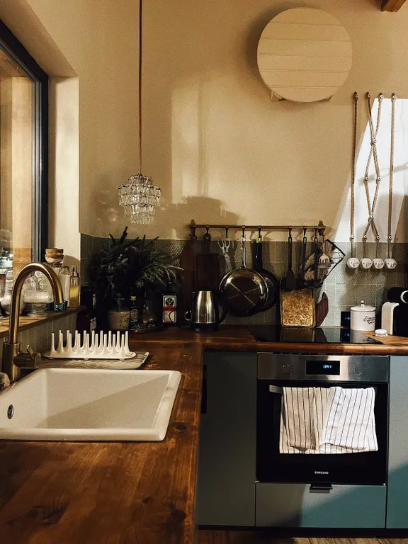 Дом с сауной и купелью с шикарным видом на озеро