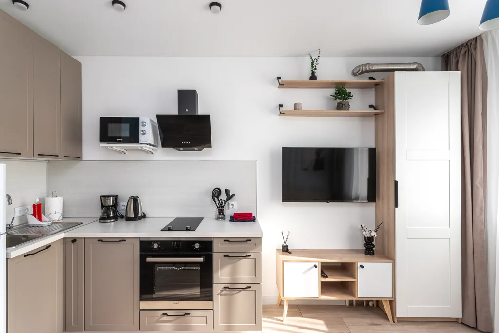 Квартира Стильные апартаменты в 100 метрах от моря с панорамной лоджией — Пионерский