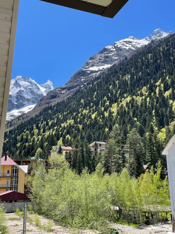 Уютный номер в сердце Домбая