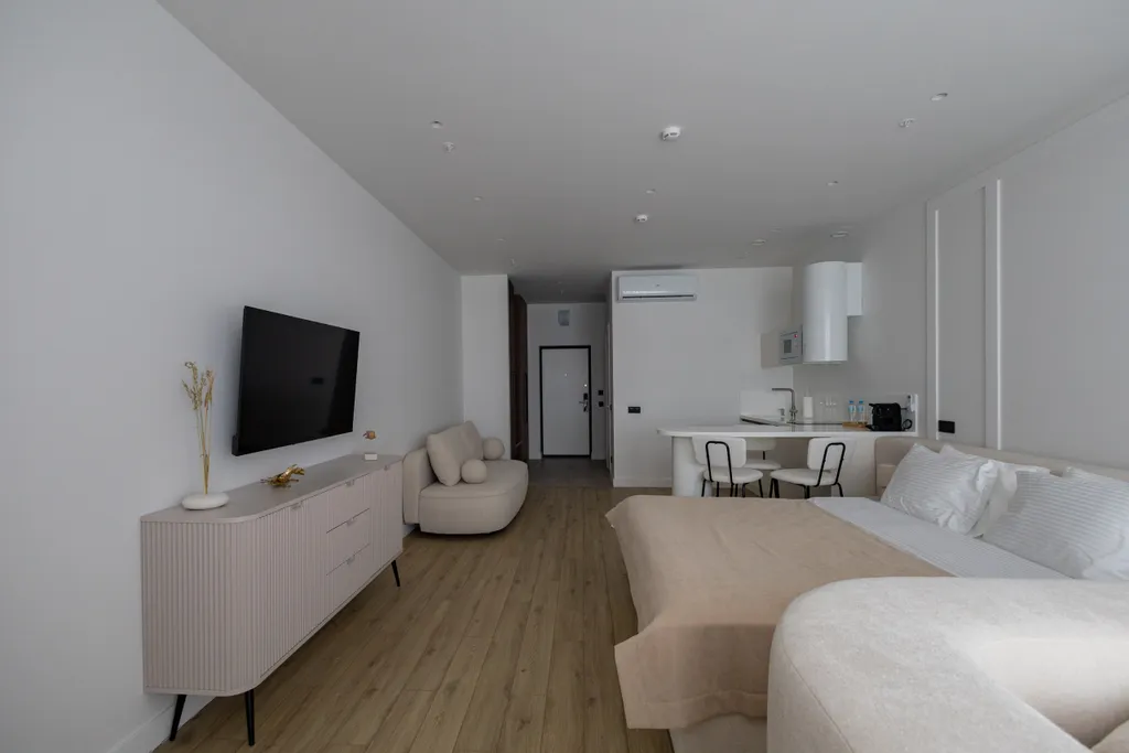 Жемчужный берег с панорамным видом на море