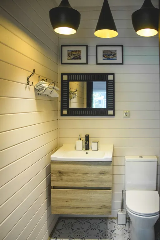 Новый домик для отдыха в сосновом бору Бунырево