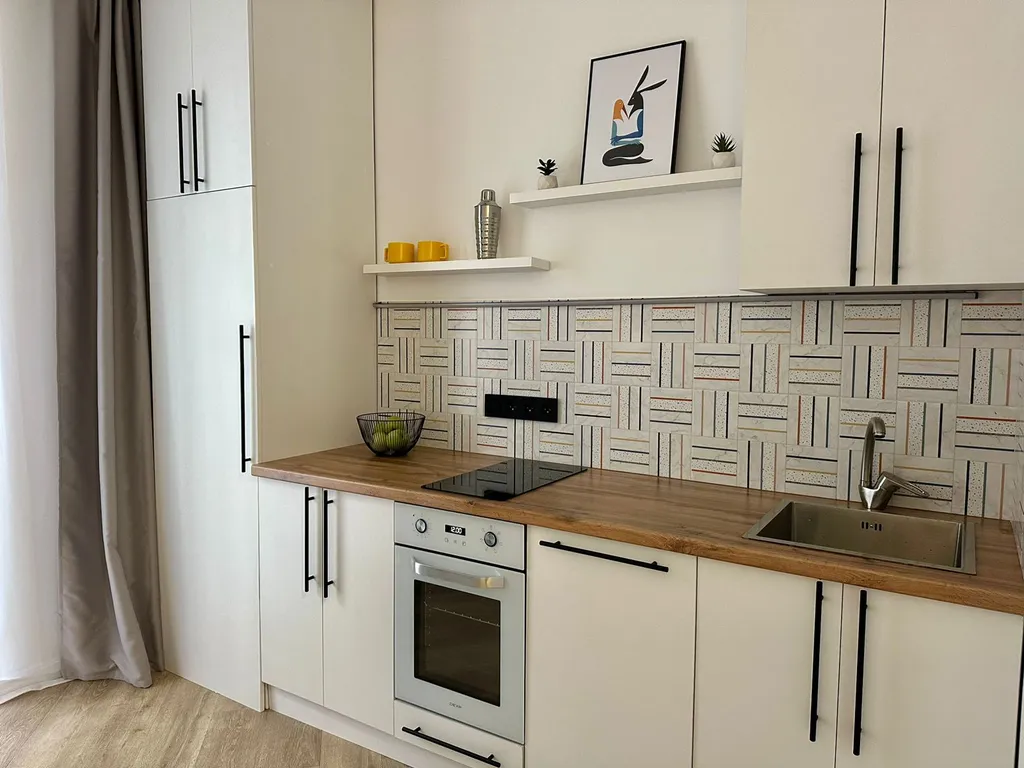 Новая уютная квартира рядом с песчаным пляжем