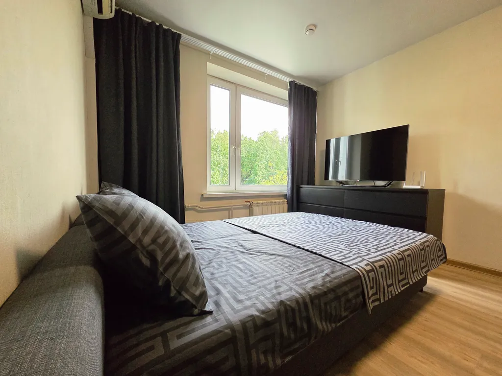 Квартира Квартира Уютная студия с видом на парк Лосиный остров — Москва