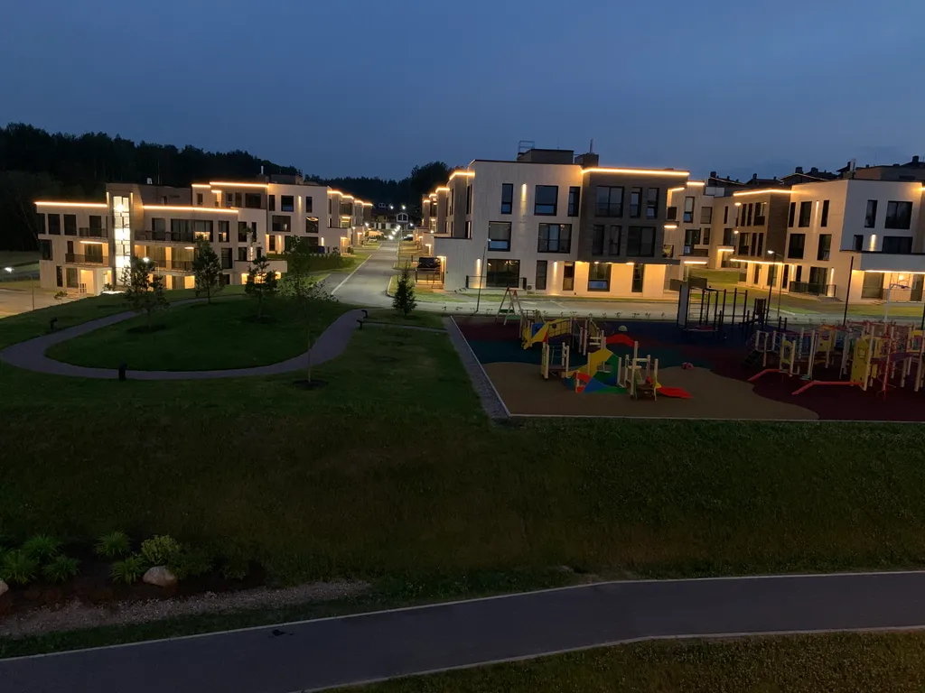 Охта-парк Гранд апарт с двумя спальнями