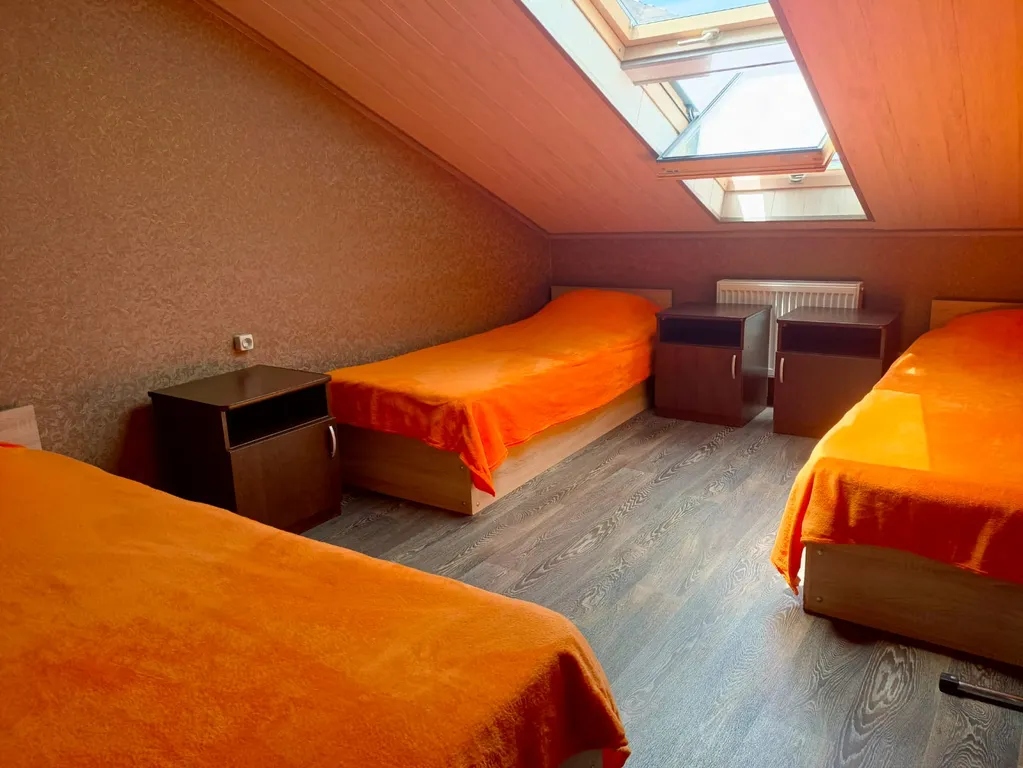 Мансарда с видом на аквапарк и море