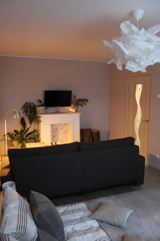 Уютная квартира с камином