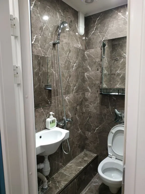 Квартира Квартира Студия у метро и а.вокзала — Москва