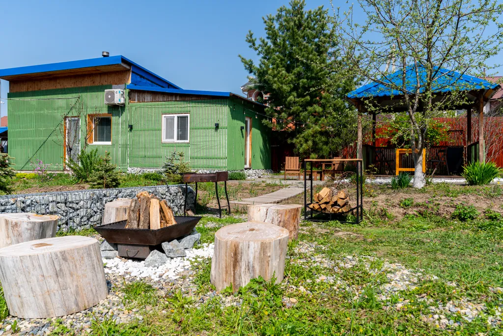 Fetisov House - домик с сауной, камином, беседкой и зоной bbq