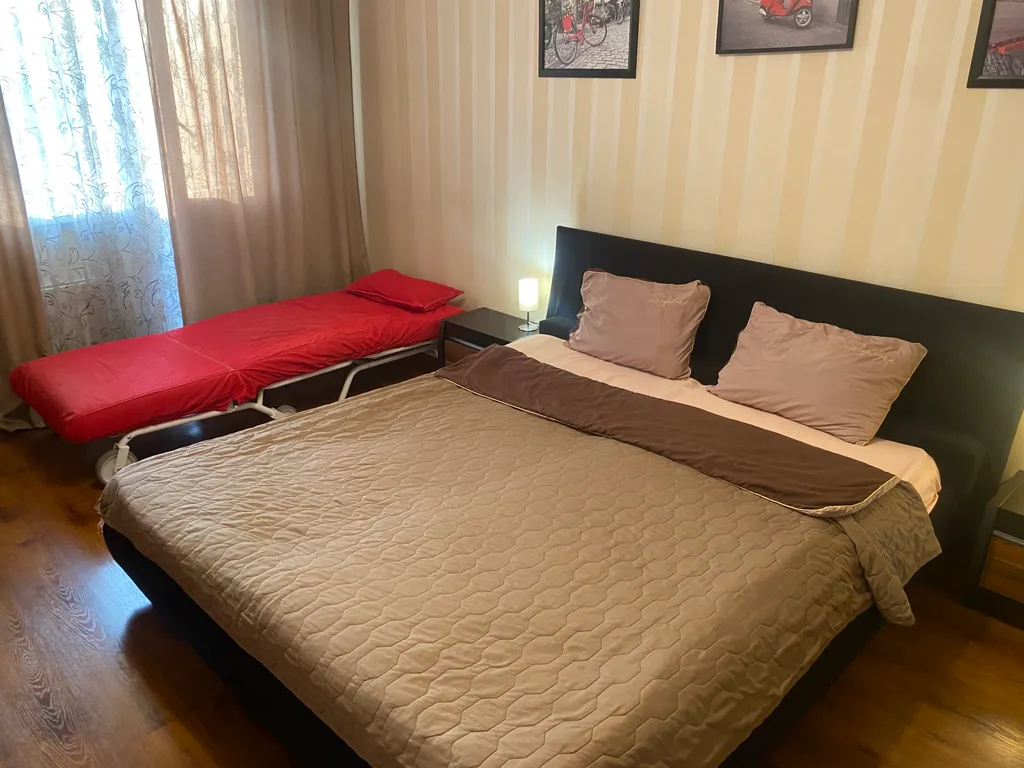 Красивая квартира с большим TV и Алисой