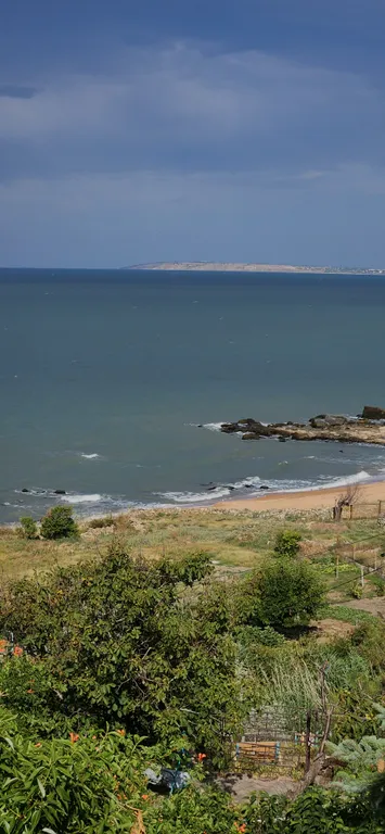 Коттедж Часть дома. 2 этаж, потрясающий вид на море — Осовины