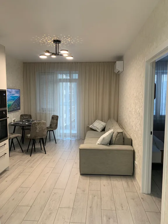 Квартира Квартира Уютная евро двушка в 10 минутах от Верхнего озера Вся мебель и техника — Калининград