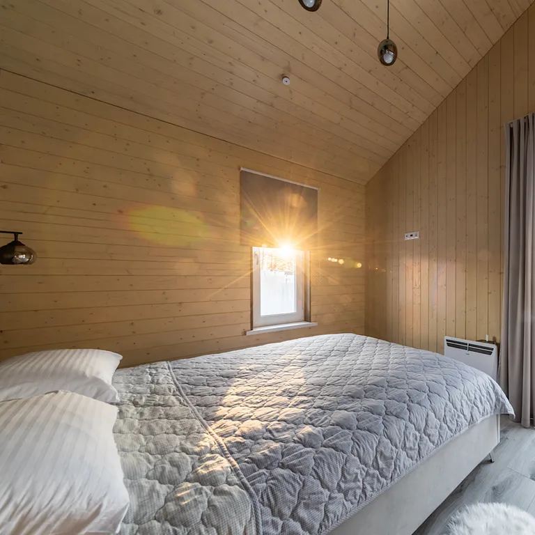 Домик в Икше с камином и сауной (Lato-76)