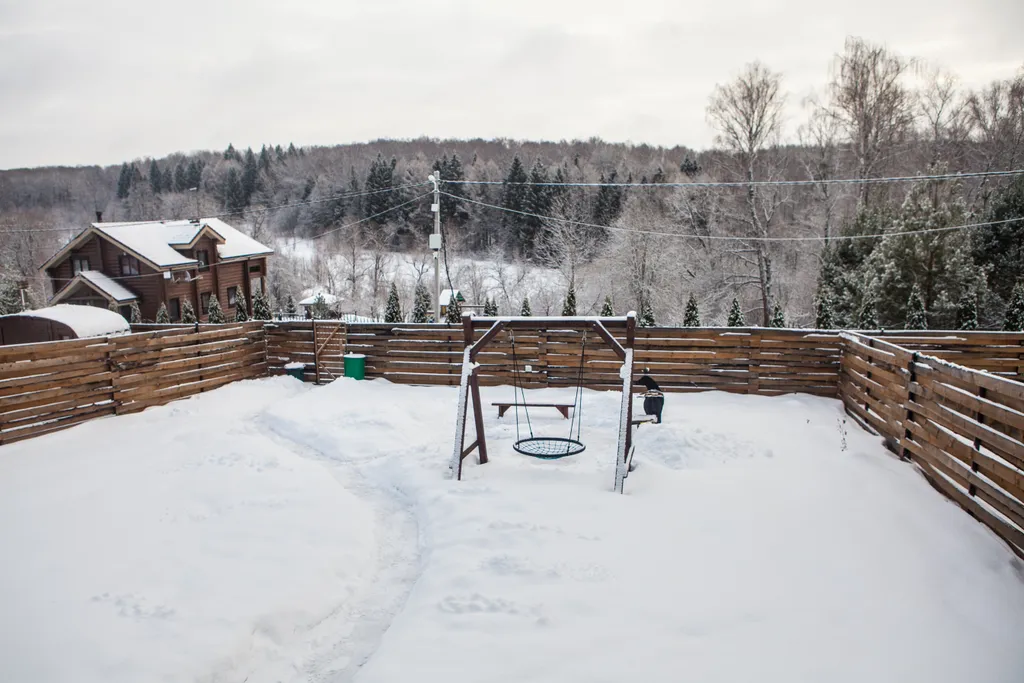Барнхаус ЗИМА с подогреваемой купелью