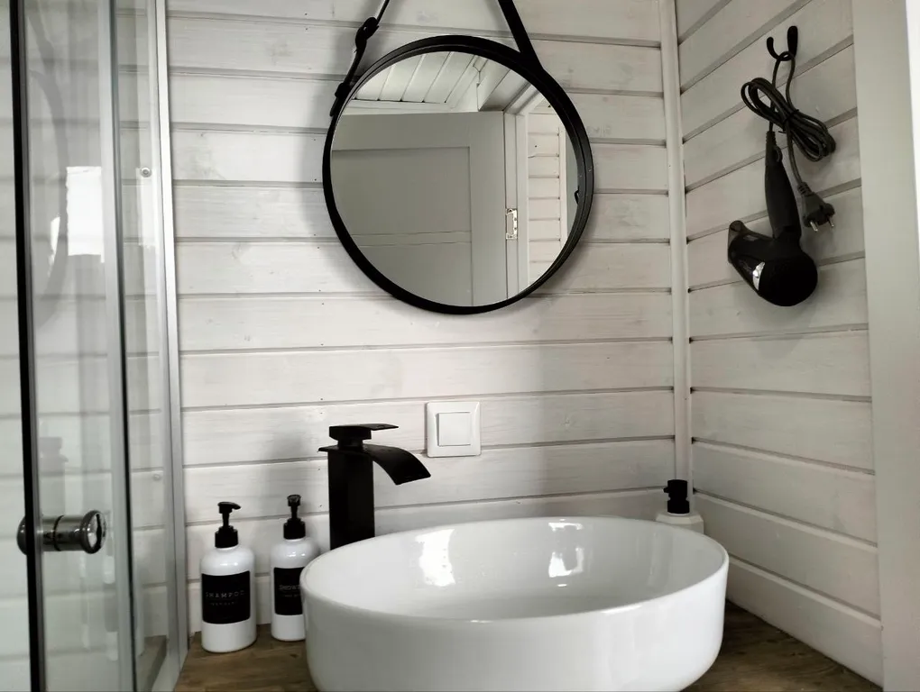 Дом с баней и чаном Просторы Грин