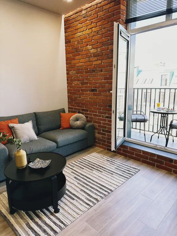 Квартира Дизайнерский апартамент в ЖК Рыбная Деревня с видом на реку — Калининград