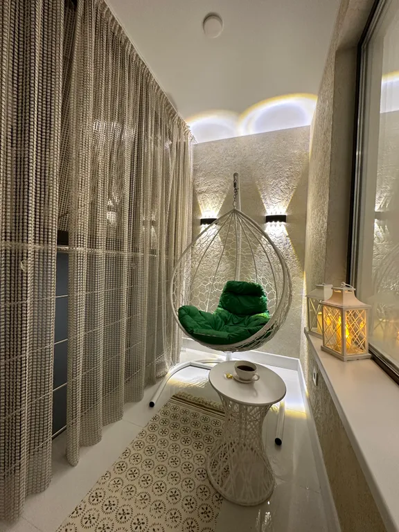 Шикарная квартира на набережной с кондиционером и камином