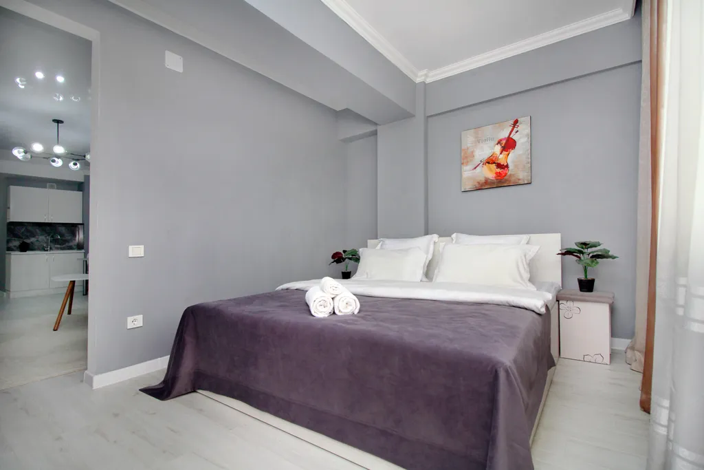 Квартира Просторный апартамент в Молодежном — Алматы