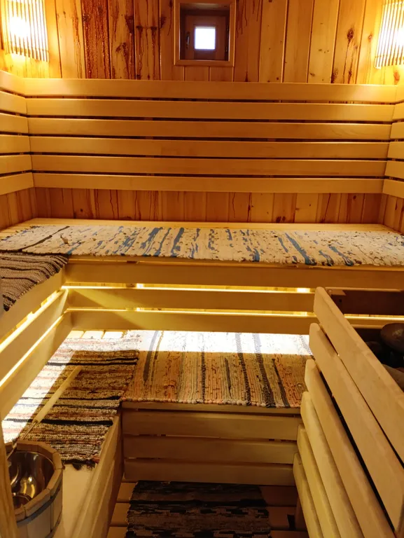 Дом с сауной для семейного отдыха