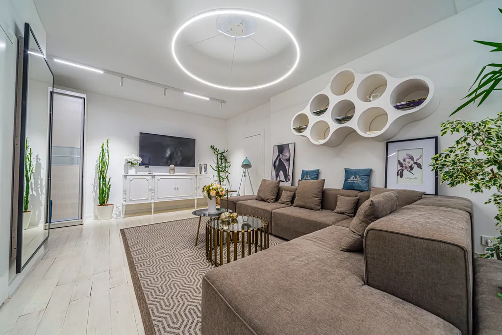 Квартира Белоснежные апартаменты в центре на набережной Невы — Санкт-Петербург