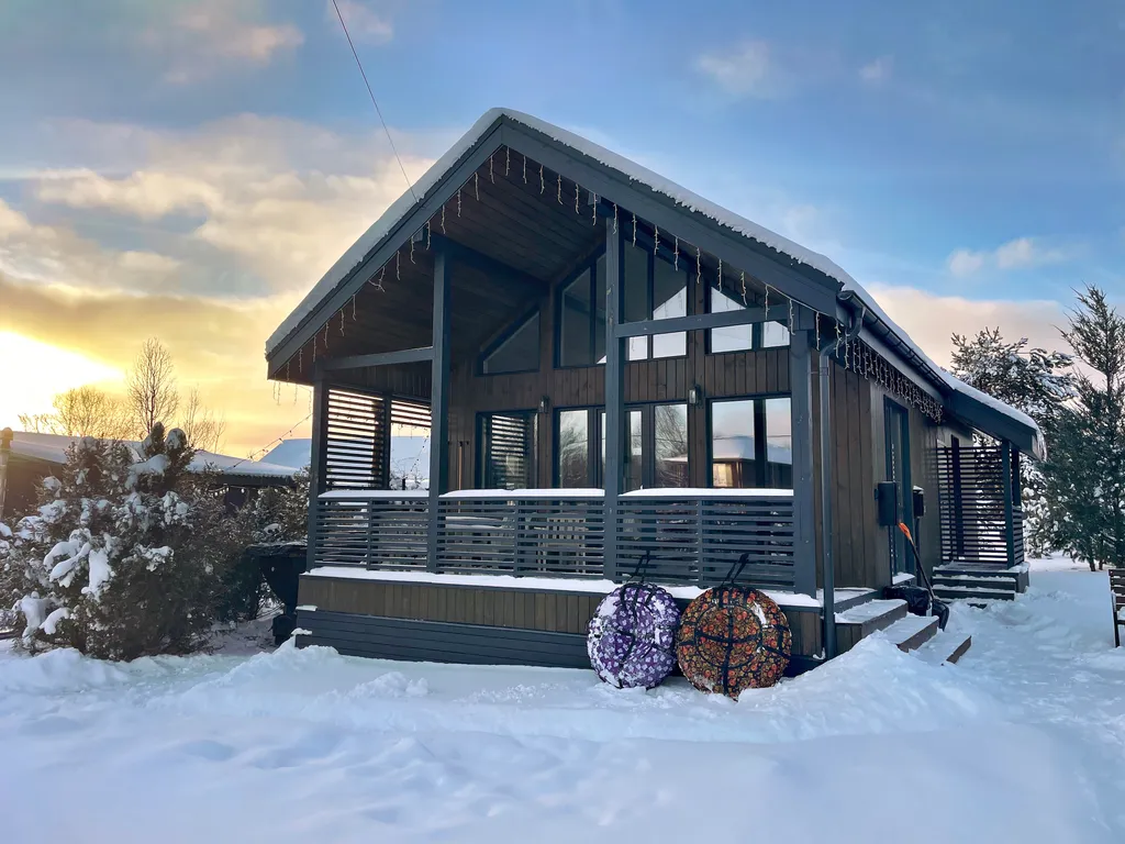 Дом с сауной и банным чаном рядом с озером Плещеево