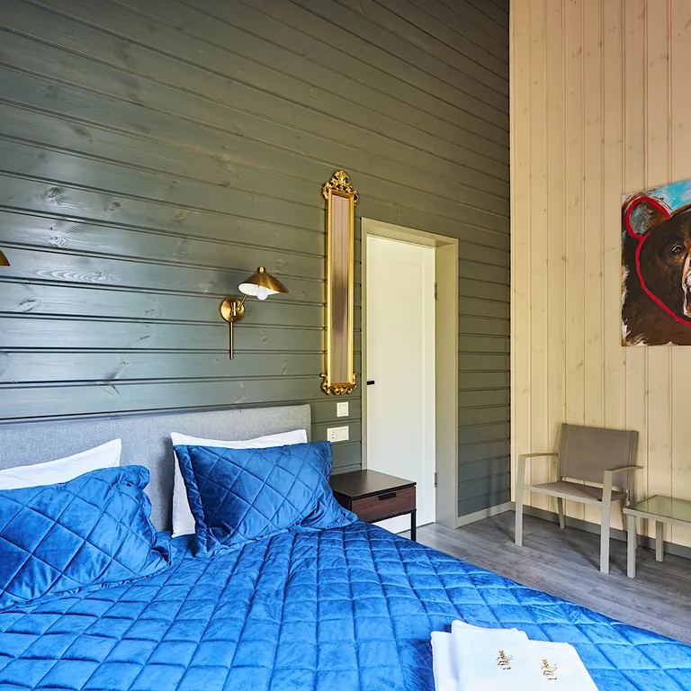 Домик в Соснах с сауной и банным чаном (Lato-80)