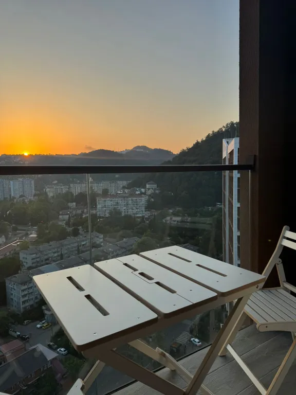 Студия с видом на море