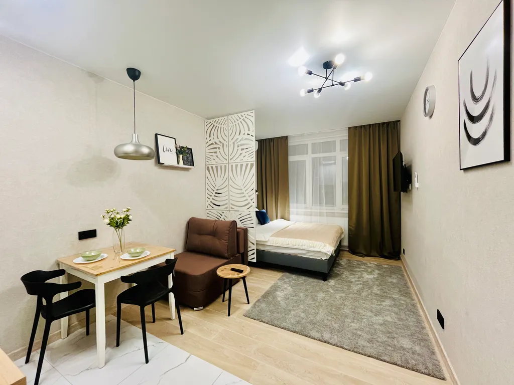 Студия УНИК АПАРТ на Молодежном на ФПК рядом Ледовой Ареной Груздева