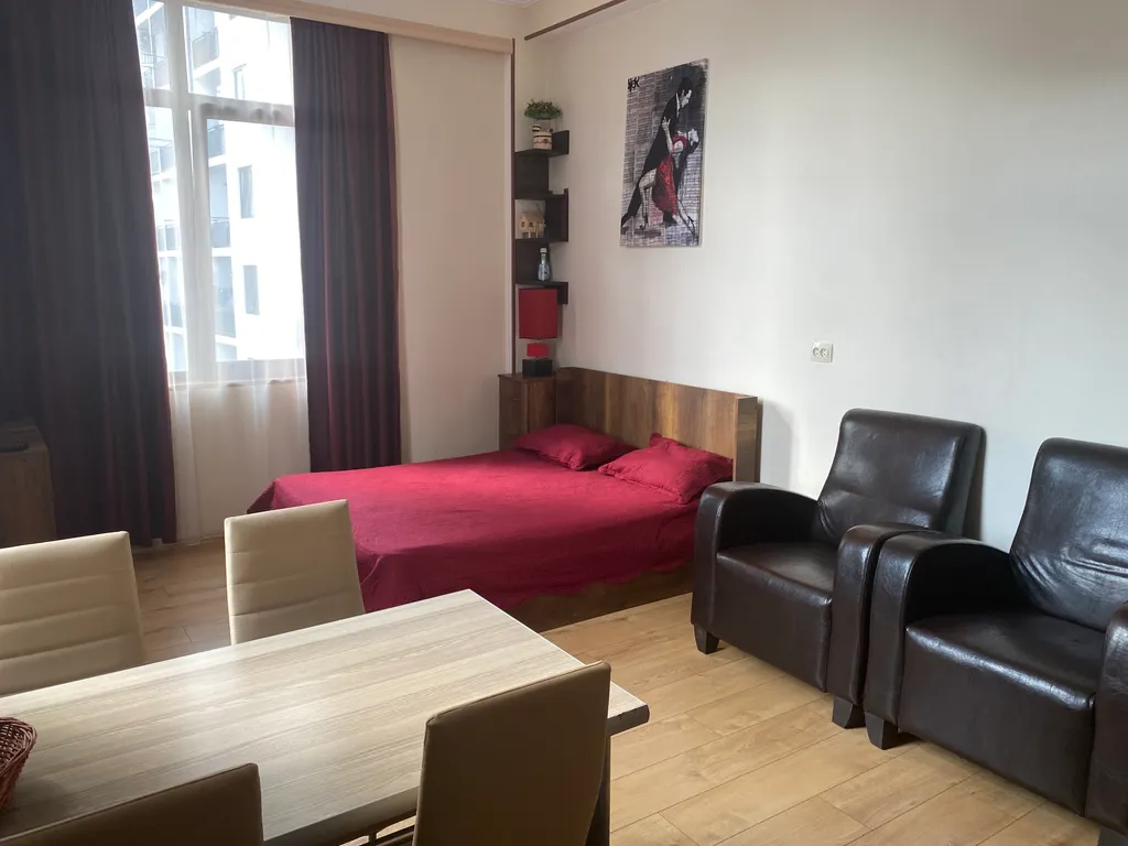 Уютная однокомнатная квартира для двоих, с хорошим видом