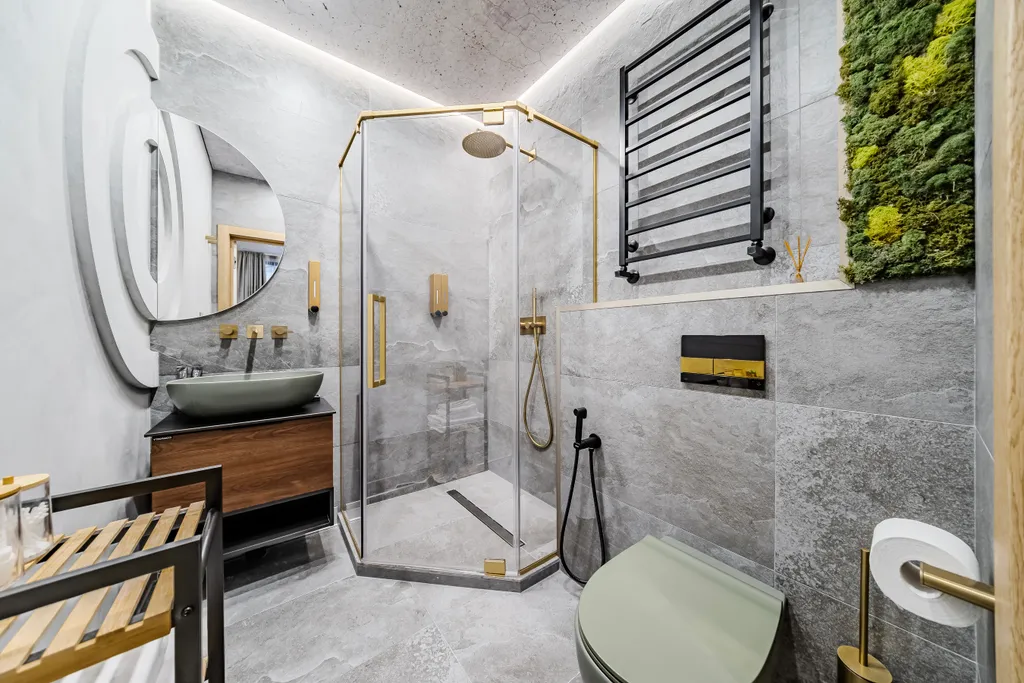 Охтаинн 2-11 с 1 спальней и с видом на горную деревню