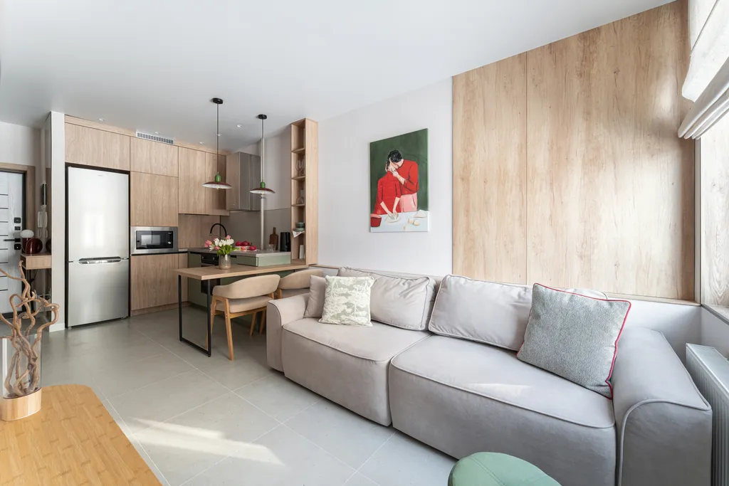 Квартира Квартира с отдельной спальней и рабочим местом в 900 метрах от пляжа — Зеленоградск