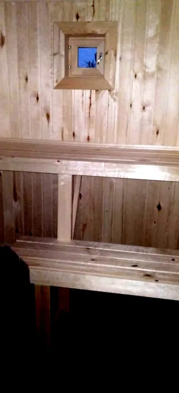 Уютный домик Островок с баней на дровах