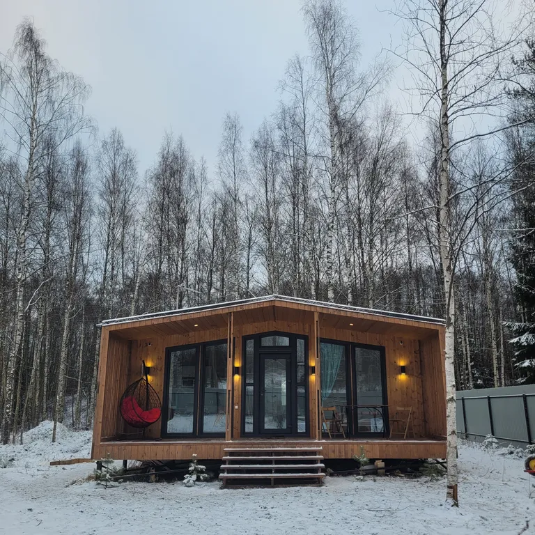 Коттедж Уютный домик с сауной и двумя спальнями — Кискелово