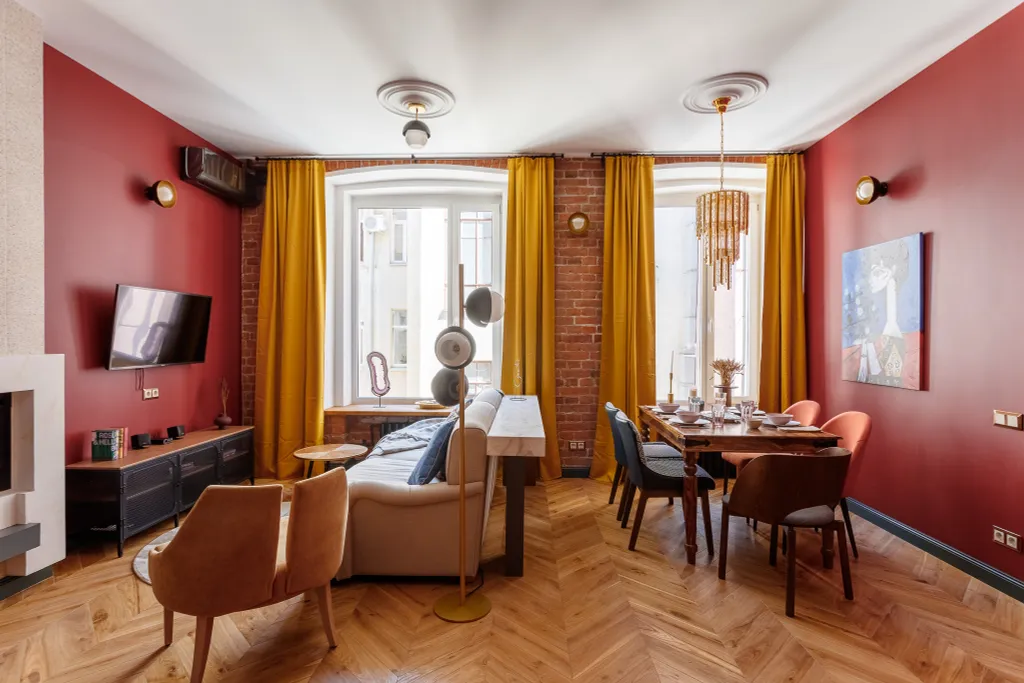 Квартира Тихая квартира с камином в центре — Москва