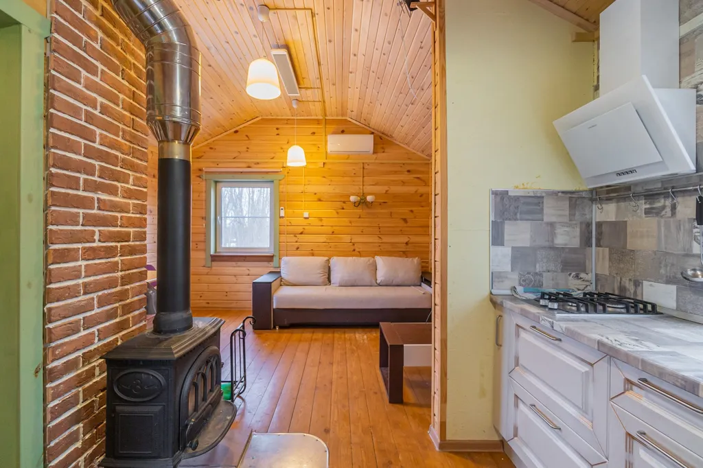 Уютный домик в тишине рядом с экотропой и баней за доплату