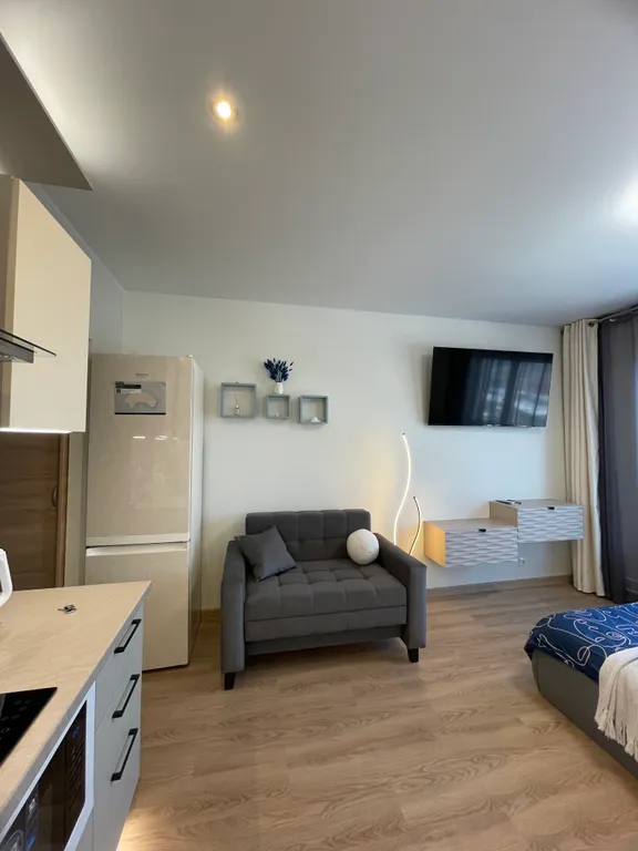 Новая уютная студия с панорамным видом