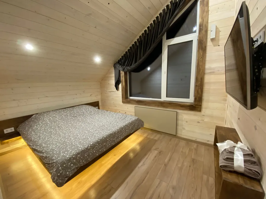 Дом в лесу, сибирский банный чан