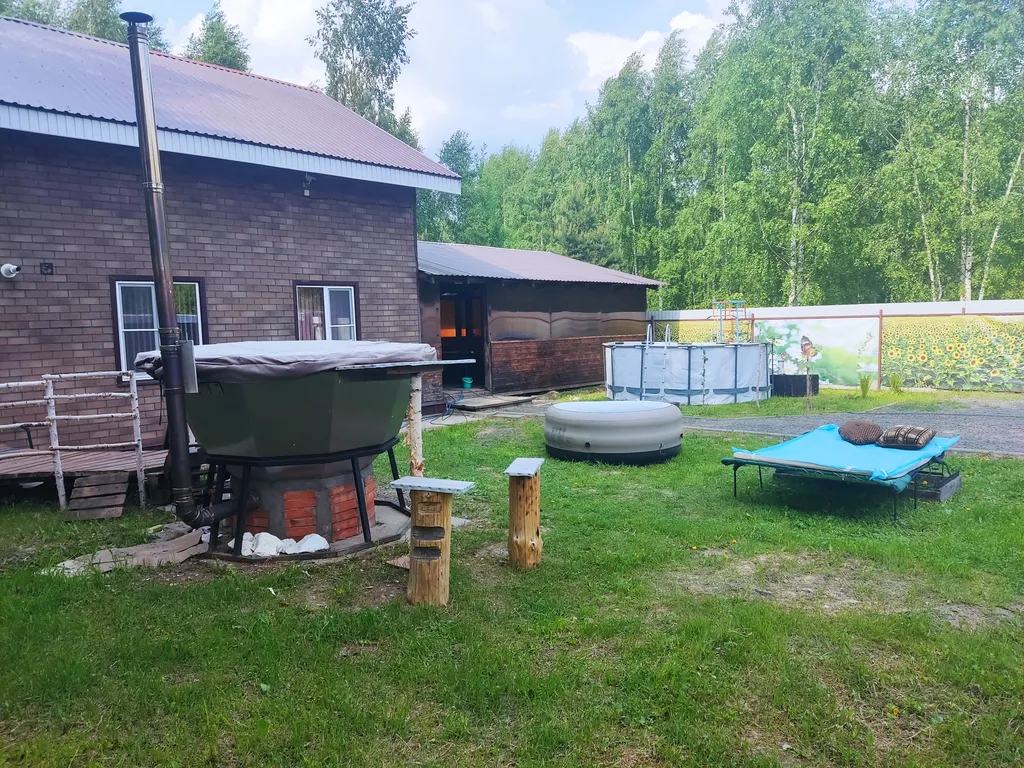 Коттедж 170m2 — чан, кухня, Wi-Fi