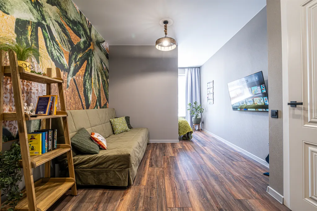 Квартира с уникальным дизайном и творческой концепцией