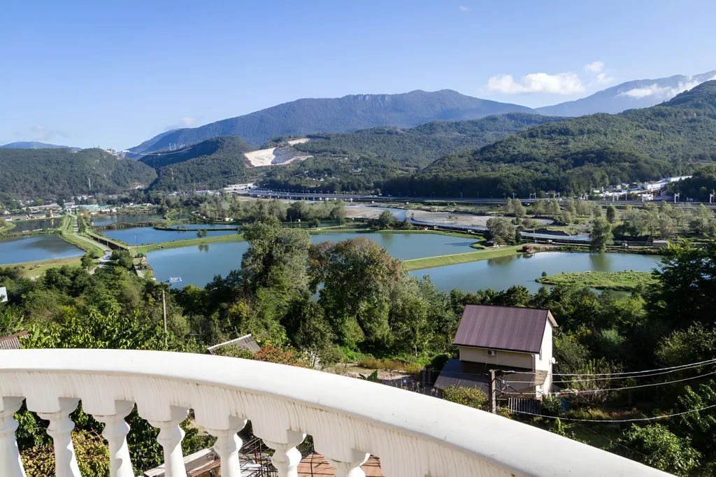 Коттедж Коттедж с видом на форелевые озёра — Казачий Брод